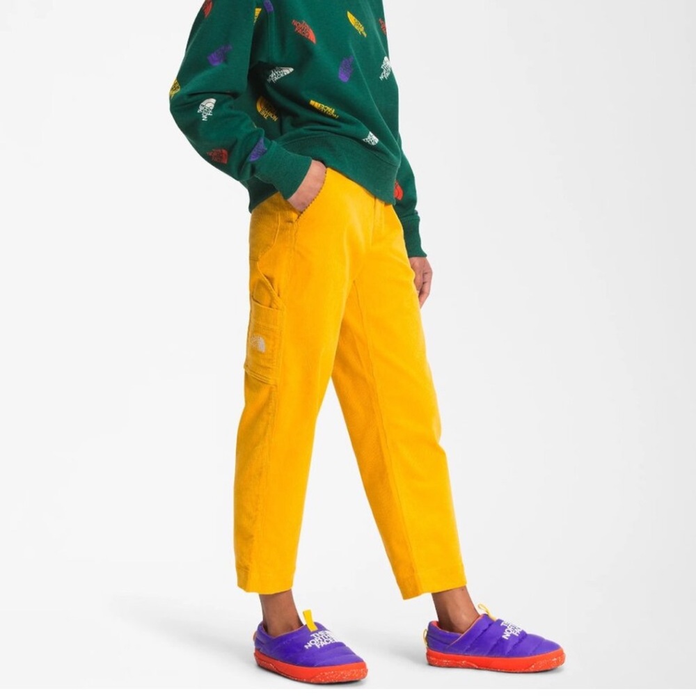 The North Face Color Block Gold Summit Corduroy Pants